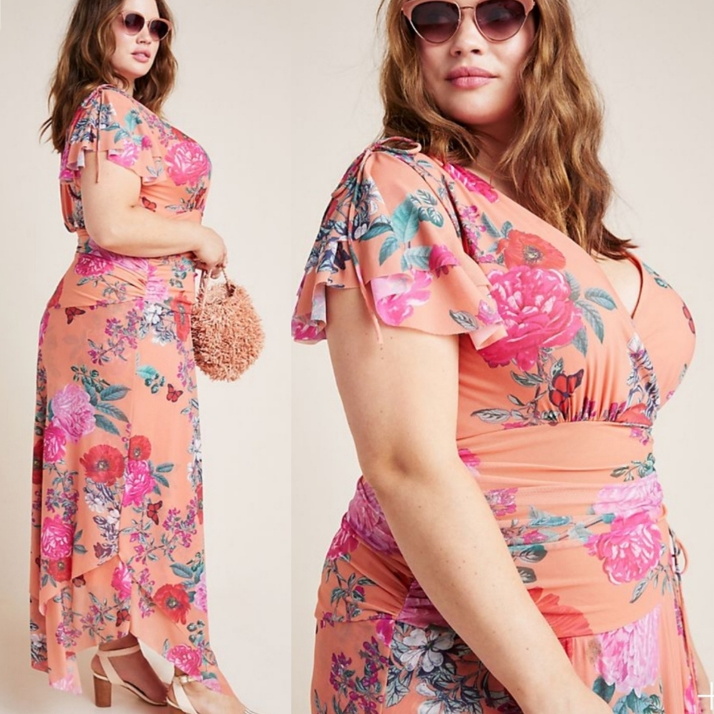Meave Simone Floral Midi Dress - Picture 3 of 8